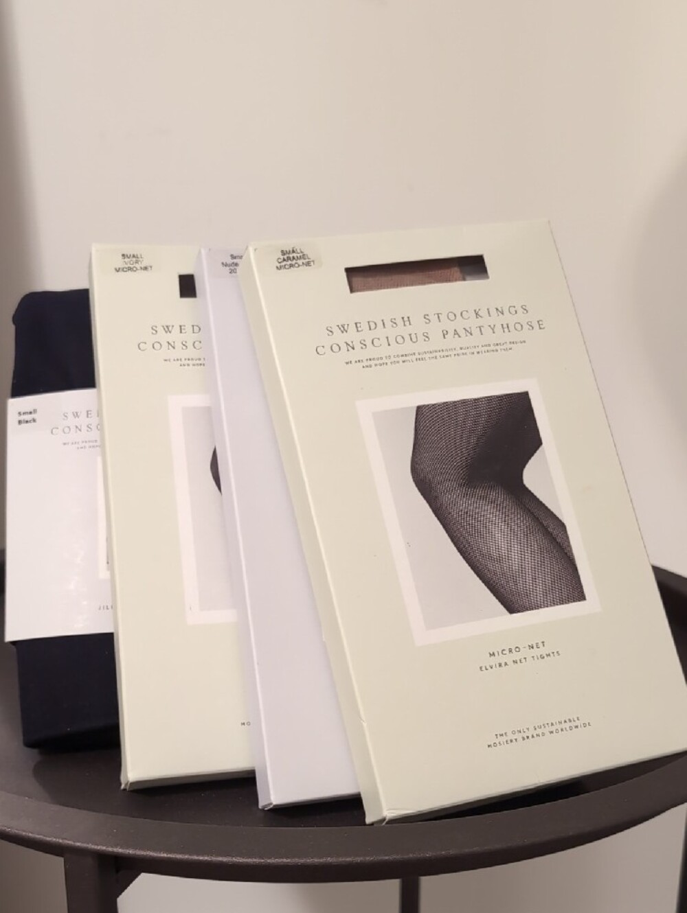 Swedish Stockings Size Small Gift Set Of 4 In Box